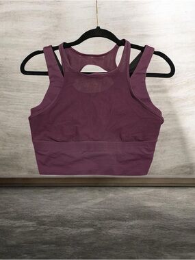 lululemon athletica Mauve Purple Racerback Sports Bra